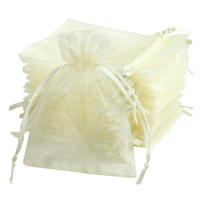 Organza Ivory 3"x4" 12pcs