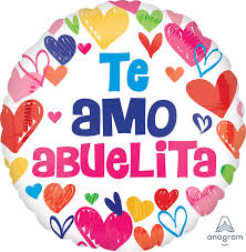 Te Amo Abuelita Foil Balloon 18"