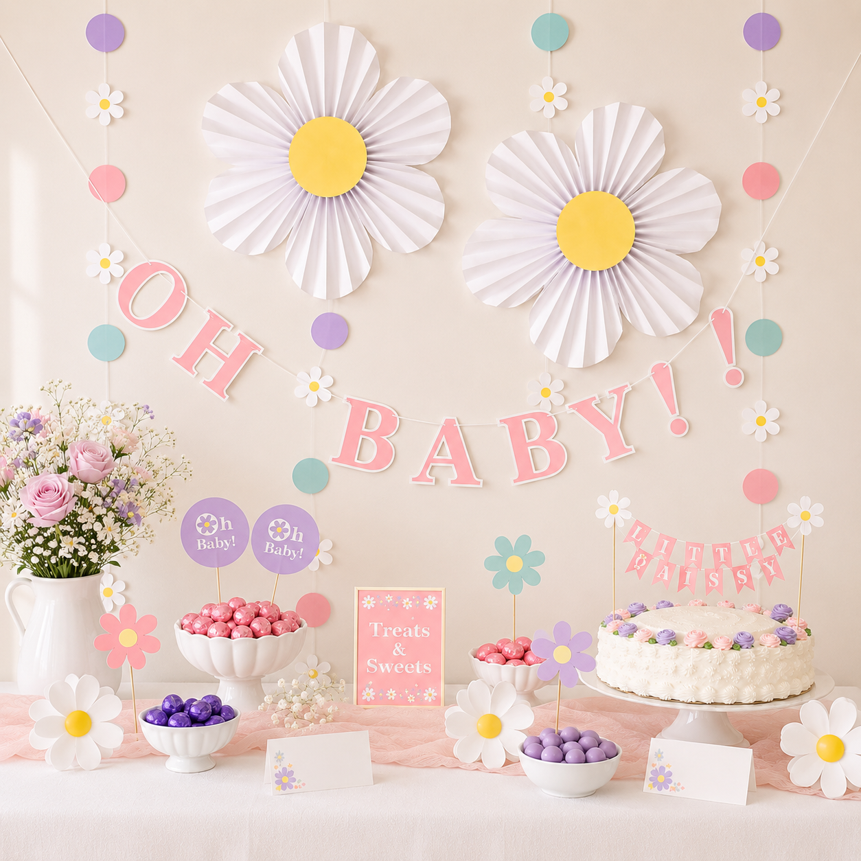Room Decorating Kit Little Daisy
