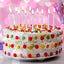 Spiral Pink Candles 24pcs