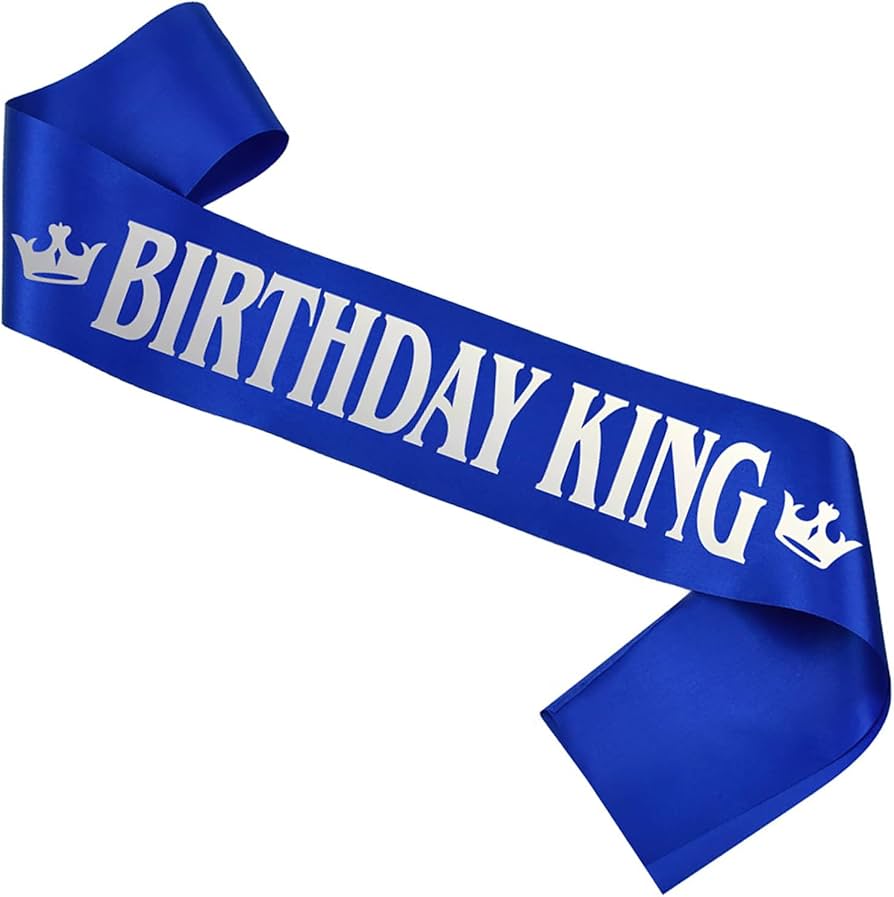 Sash Happy Birthday King