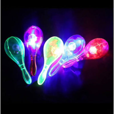 Plastic Light Up Maracas Set 2