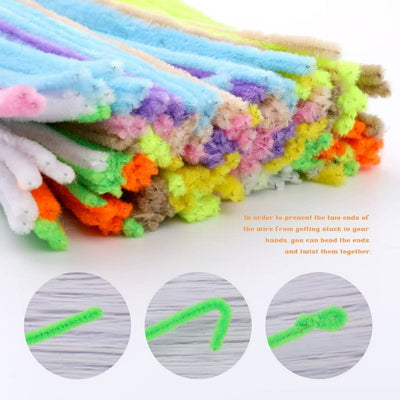 Easter Diy Craft Set Chenille Stems 36pcs