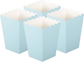 Treat Boxes Blue 5pcs