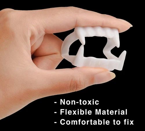 Vampire Fangs Plastic 1pcs