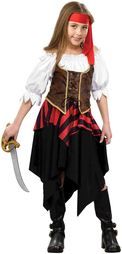 Buccaneer Sweetie Pirate Kids Girl Costume