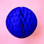 Honeycomb Ball Royal Blue (x1u) 8in