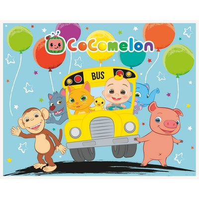 Cocomelon Plastic Backdrop