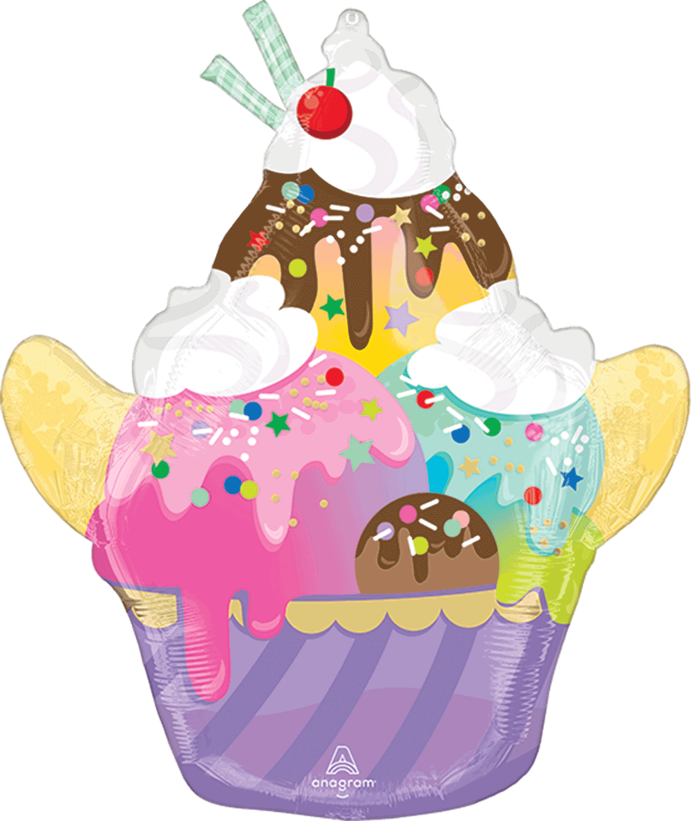 Here's The Scoop Sunda Supershape Balloon