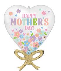 Happy Mother's Day Satin Daisy Supershape Balloon