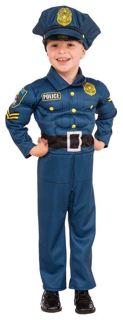 Top Cop Police Kids Costume Small