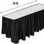 Table Skirt Black 29in x 14ft