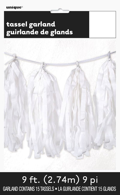 Paper Garland/ Guirnalda de Papel Blanca