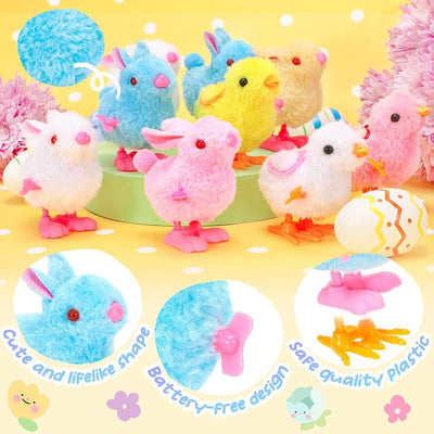 Wind Up Hopping Bunny/Chick 1pcs
