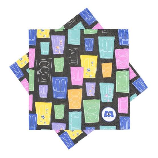 Monsters Inc. Lunch Napkins (Pack of 16) 5"x5"