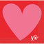 Fluttering Heart Valentine Napkins 16pcs