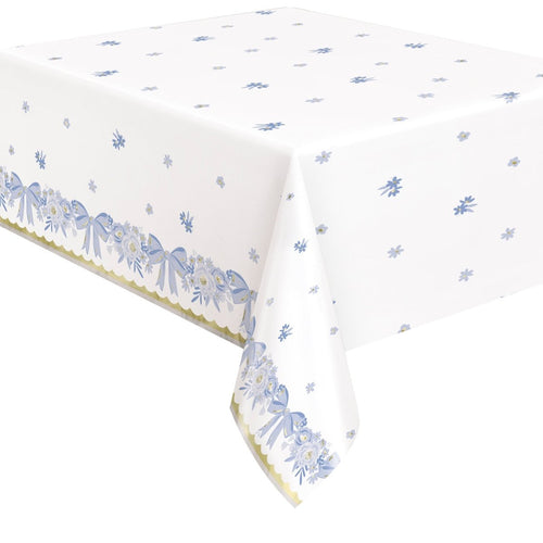 Dainty Bows Foil Tablecover