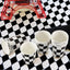 Racing Checkered Vasos 10pcs