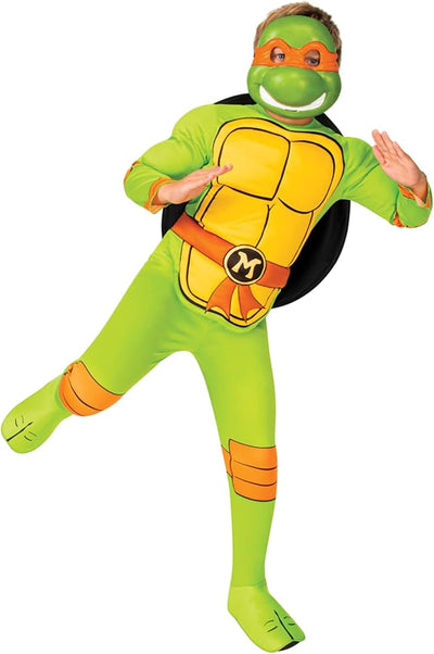 Tortuga Ninja -Michelangelo Boys Child Costume