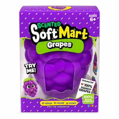 Scented Soft Mart Grapes Jumbo Squishy