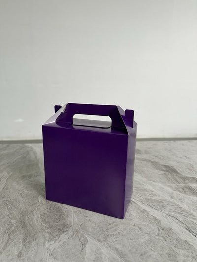 Cake box Purple 12pcs
