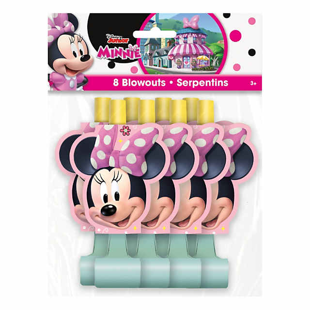 Minnie Mouse Blowouts 8pcs