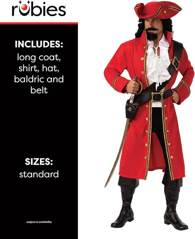 Pirate Captain Men Adult Costume