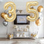Supershape Foil Balloon #3 White Gold