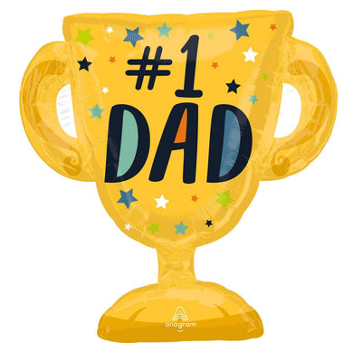 Trophy Dad #1 Supershape Balloon