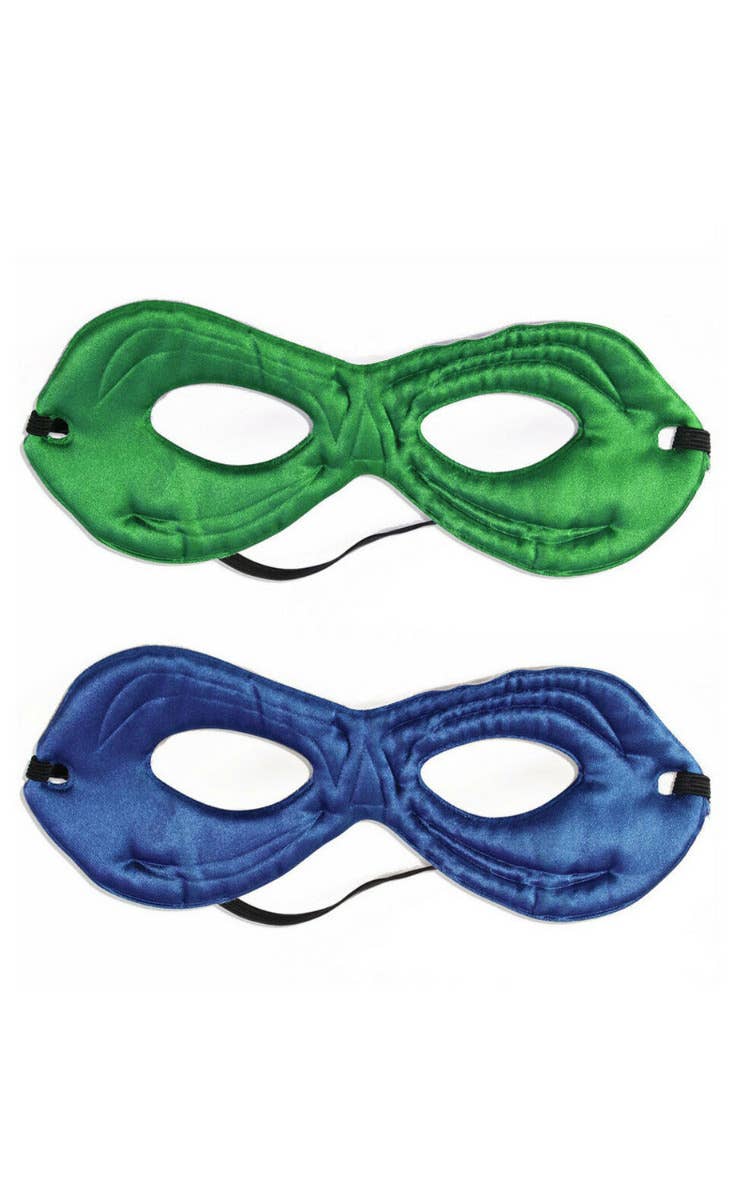 Child Reversible Eye Mask Green/Blue