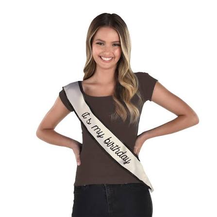 Birthday Chic Birthday Sash
