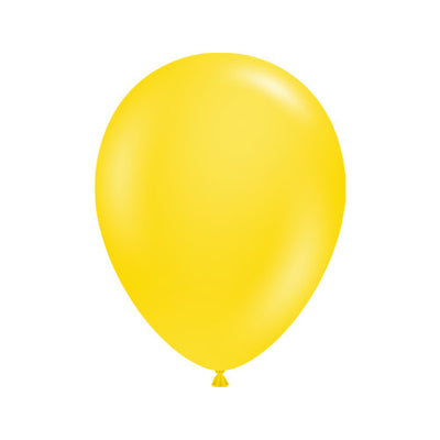 Tuftex Balloons 5" Yellow 50ct