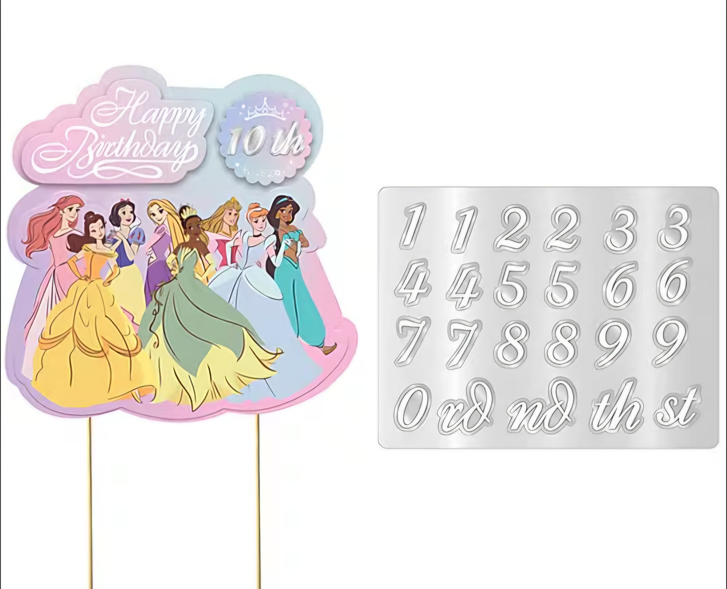 Disney Princess Caketopper