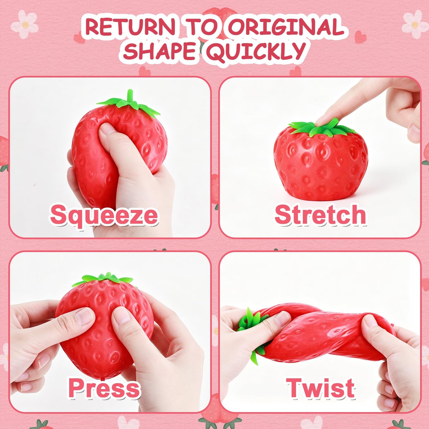 Strawberry Squishy 1pcs