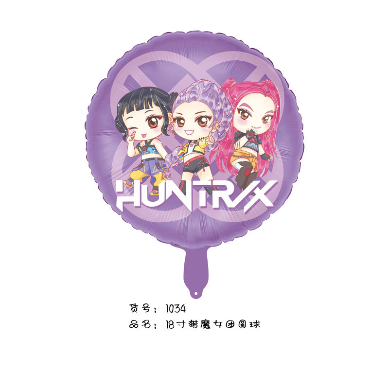 Globos Foil Kpop Demon Hunters (x1u)