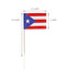 Mini Puerto Rico Toothpick Flag