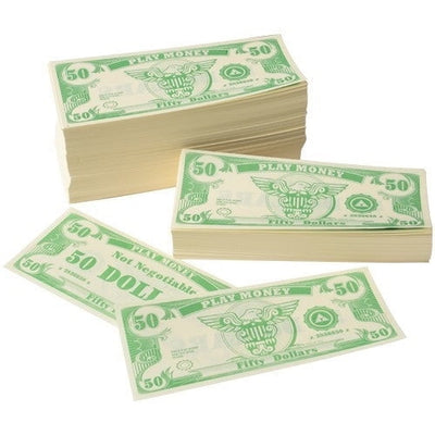 Play Money/$5.00/1000 Per Pkg