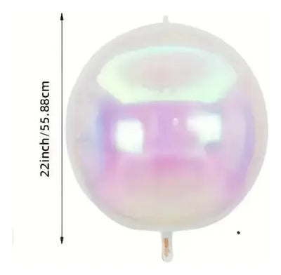 Orbz Tornasol/Iridescence 22"Foil Balloon (x1u)