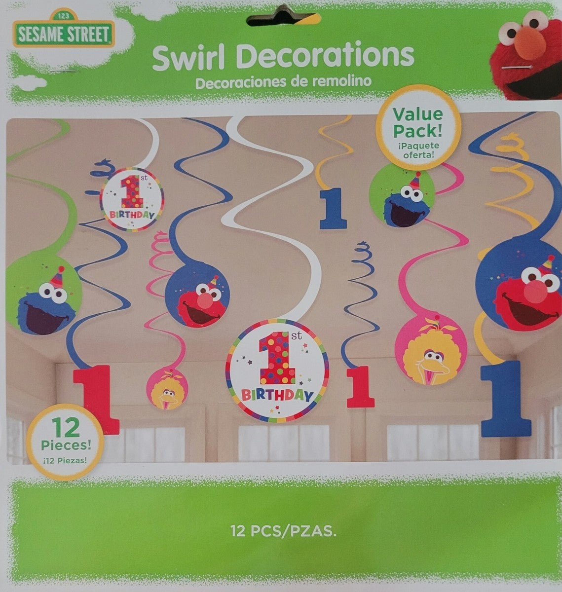 Elmo One Espirales Decorativos (x12u)