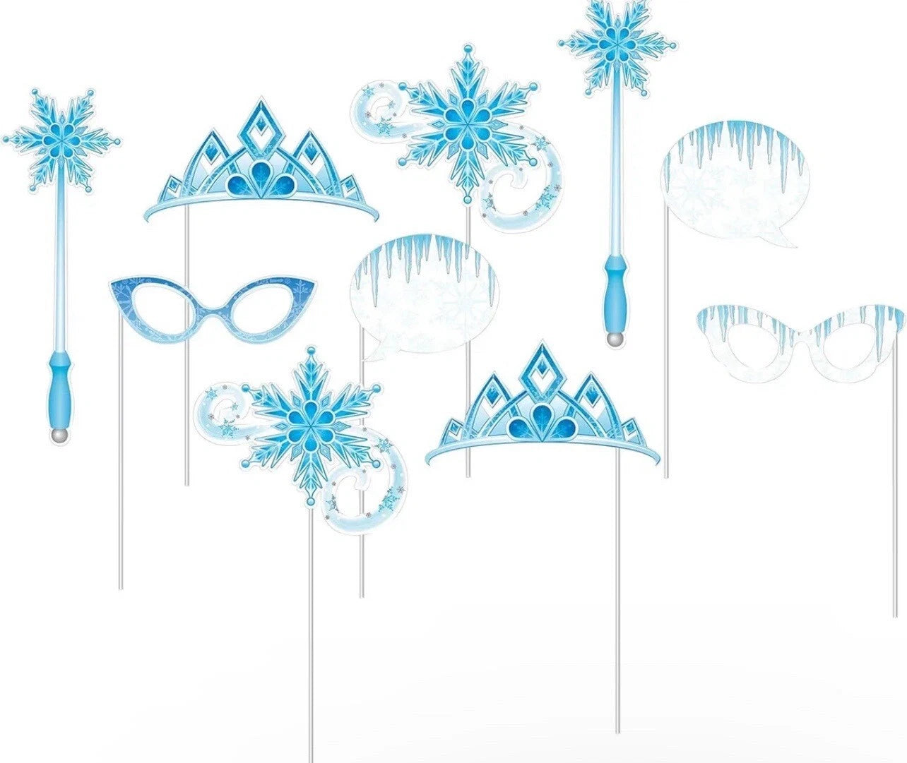 Snow Princess Photo Props (x10u)