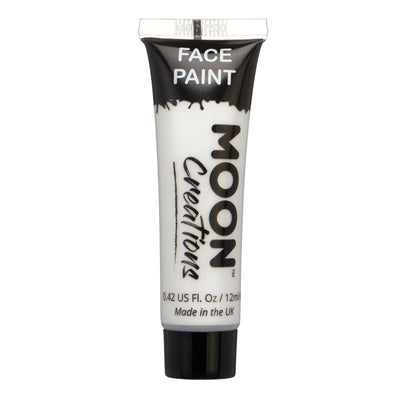 Pro White Face & Body Paint, 12ml