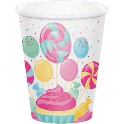 Candy Shop Party Vasos 9oz (x8u)