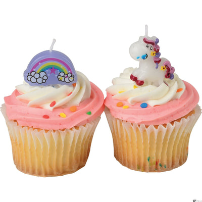 Unicornio Vela de cumpleaños