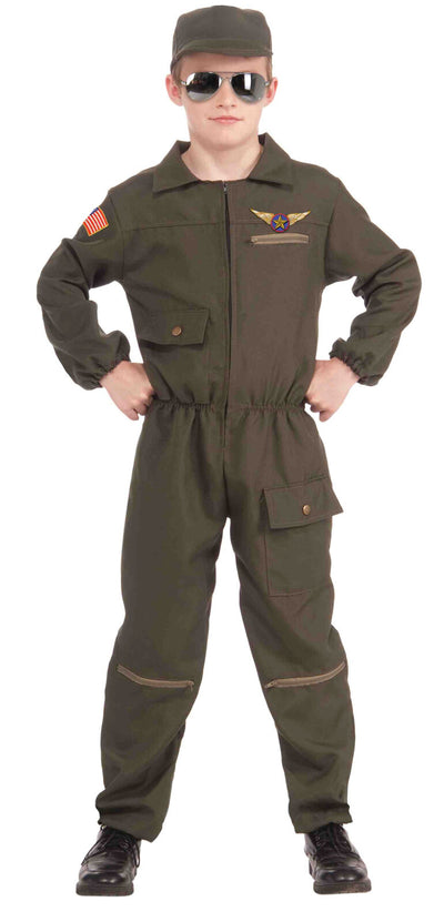 Fighter Jet Pilot Kids Costume