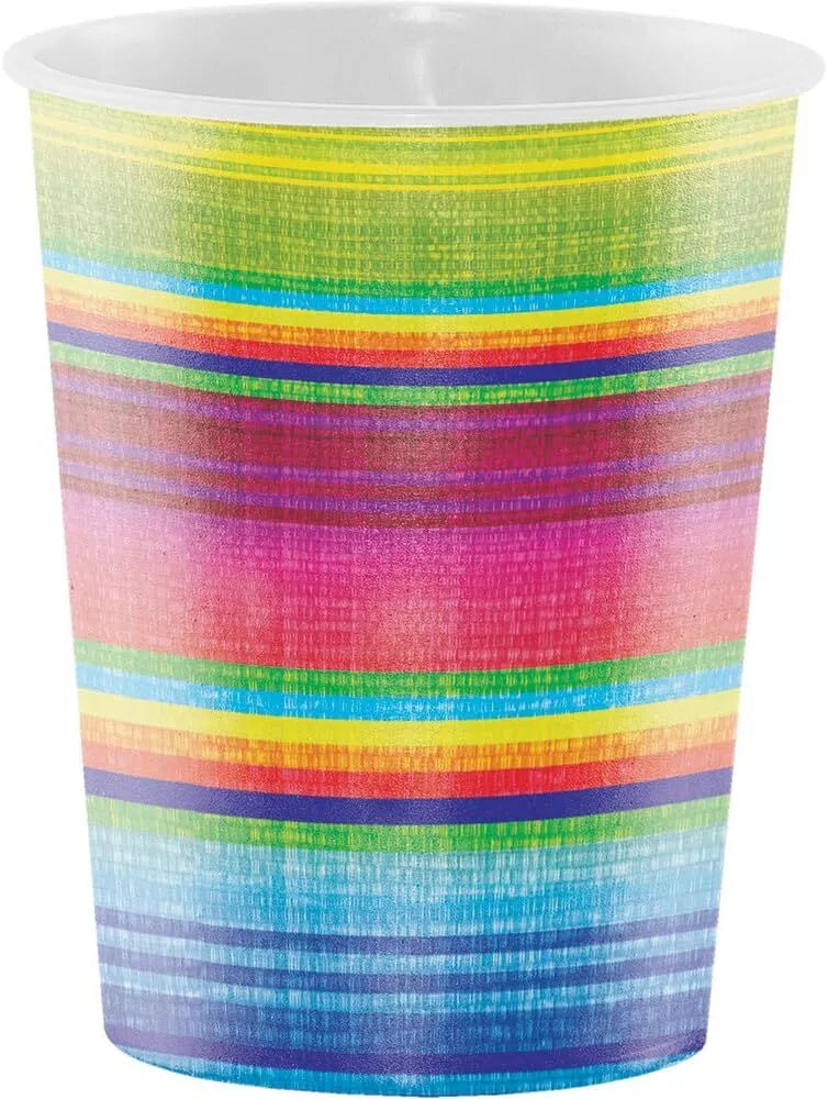 Vasos Plásticos 5 de Mayo 16oz (x8u)