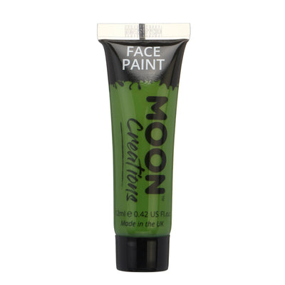 Pro Green Face & Body Paint, 12ml