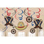Western Value Pack Swirl Decorations (x12u)