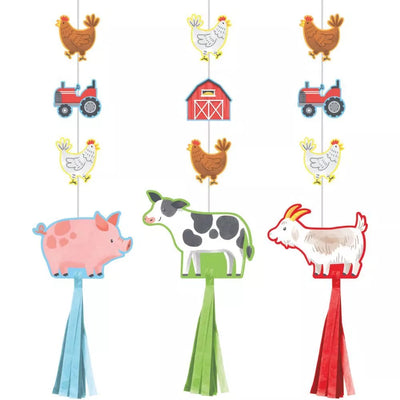 Figuras Colgantes Farm Animals (x3u)