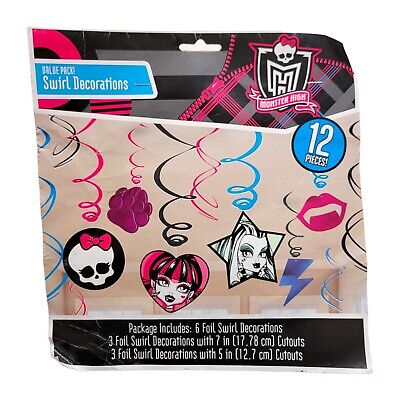 MONSTER HIGH SWIRL VALUE (12pc)