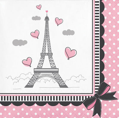 Paris Beverage Napkins (x16u)